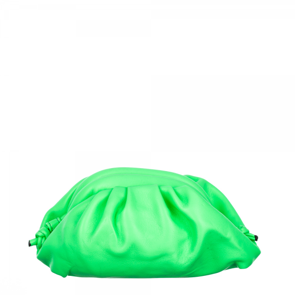 Γυναικεία τσάντα Banila πράσινη νέον, 3 - Kalapod.gr